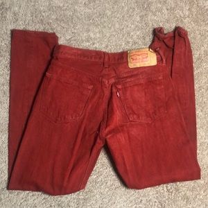 Red Levi’s
